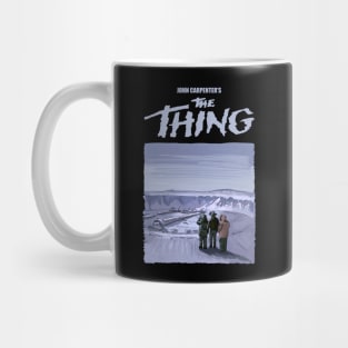 The Thing movie illustration Mug